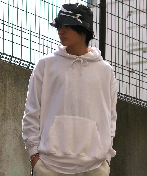 newhattan(ニューハッタン)の「NEWHATTAN(ニューハッタン) バケットハット/無地/迷彩 カモフラ(ハット・レディース・カーキ/ウッドランド/ホワイト/オリーブ/グレー系カモフラージュ/ベージュ/ラベンダー/ブラック/ネイビー/ブラウン/チャコールグレー/デザートカモ・M/L)」の21枚目の写真