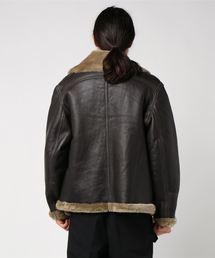 【JAMES GROSE】 RAF IRVIN ムートンジャケット　Sサイズ RAFARVINJACKET_Dk-B02_1000x.