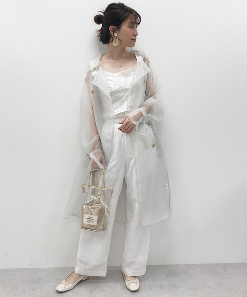 one after another NICE CLAUP（ワンアフターアナザーナイスクラップ）の「アソートストレートパンツ（スラックス・レディース・ブラック/パープル/オフホワイト/サックスブルー/アイボリー・FREE）」の18枚目の写真