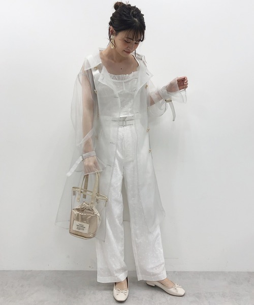 one after another NICE CLAUP（ワンアフターアナザーナイスクラップ）の「アソートストレートパンツ（スラックス・レディース・ブラック/パープル/オフホワイト/サックスブルー/アイボリー・FREE）」の19枚目の写真