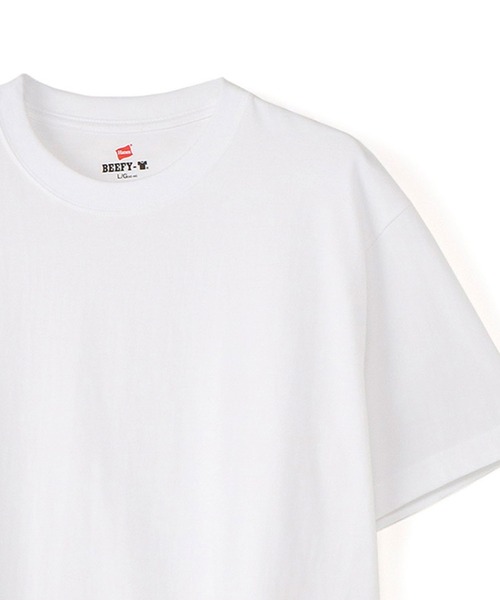 HANES】「BEEFY-T」 無地クルーネックTシャツ（Tシャツ/カットソー