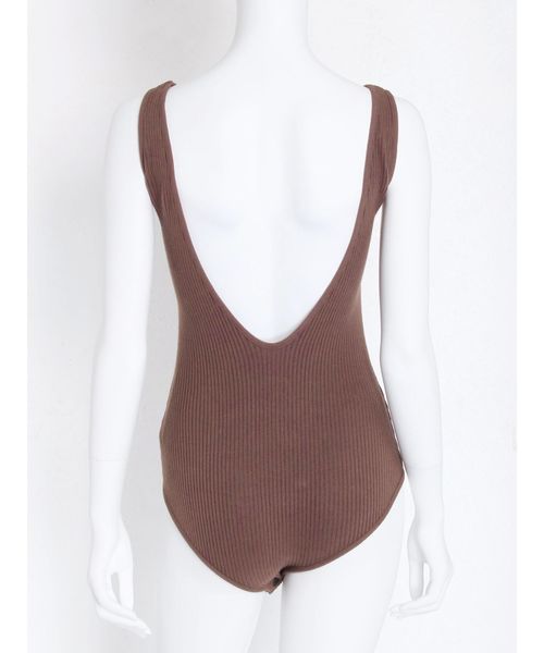 Ungrid（アングリッド）の「カップ付きボディスーツ（その他アンダーウェア/インナー・レディース・オフホワイト/ブラック/ブラウン・MEDIUM/SMALL）」の8枚目の写真