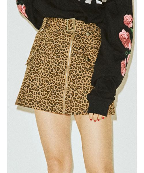 jouetie（ジュエティ）の「ライダーススカパン（スカート・レディース・ブラック/ブルー/グリーン/その他1・MEDIUM）」の4枚目の写真