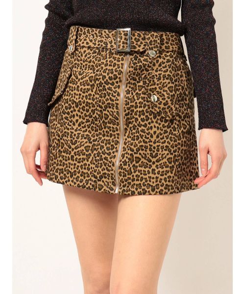 jouetie（ジュエティ）の「ライダーススカパン（スカート・レディース・ブラック/ブルー/グリーン/その他1・MEDIUM）」の5枚目の写真