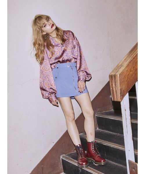 jouetie（ジュエティ）の「ライダーススカパン（スカート・レディース・ブラック/ブルー/グリーン/その他1・MEDIUM）」の7枚目の写真