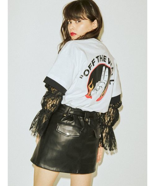 jouetie（ジュエティ）の「ライダーススカパン（スカート・レディース・ブラック/ブルー/グリーン/その他1・MEDIUM）」の9枚目の写真