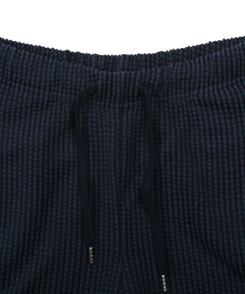 LUXSTYLE(ラグスタイル)の「シアサッカーショートパンツ(その他パンツ・メンズ・ブラック/ネイビー/ストライプ/ホワイト×グレー・L/M/S/XL)」の10枚目の写真