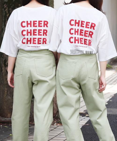 PairPair(ペアペア)の「キャラクタープリントT(Tシャツ/カットソー・レディース・ブラック/ホワイト/オフホワイト・FREE)」の2枚目の写真