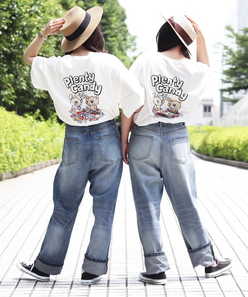 PairPair(ペアペア)の「キャラクタープリントT(Tシャツ/カットソー・レディース・ブラック/ホワイト/オフホワイト・FREE)」の10枚目の写真