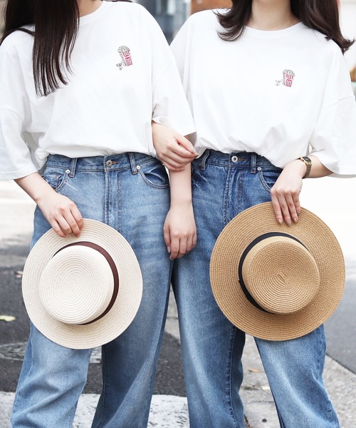 PairPair(ペアペア)の「キャラクタープリントT(Tシャツ/カットソー・レディース・ブラック/ホワイト/オフホワイト・FREE)」の11枚目の写真