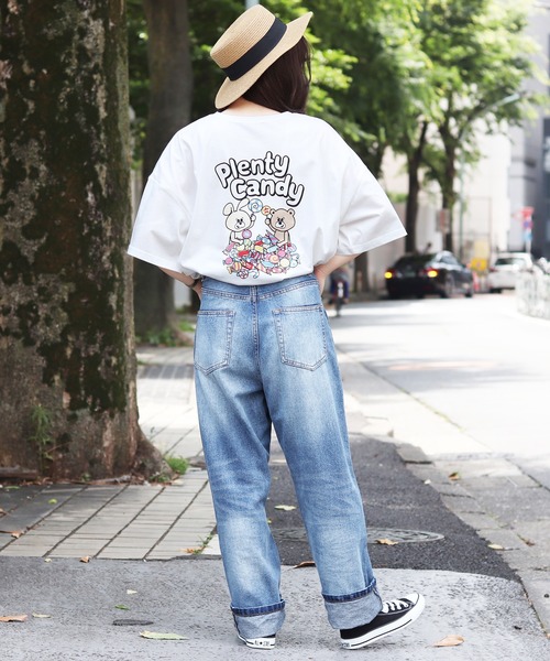 PairPair(ペアペア)の「キャラクタープリントT(Tシャツ/カットソー・レディース・ブラック/ホワイト/オフホワイト・FREE)」の12枚目の写真