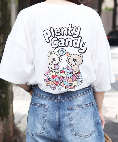 PairPair(ペアペア)の「キャラクタープリントT(Tシャツ/カットソー・レディース・ブラック/ホワイト/オフホワイト・FREE)」の15枚目の写真