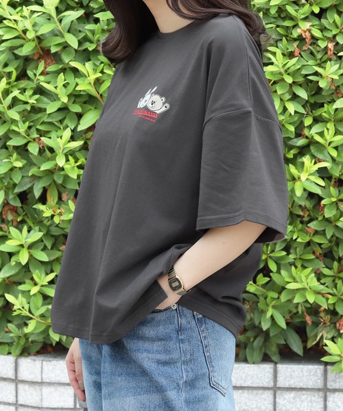 PairPair(ペアペア)の「キャラクタープリントT(Tシャツ/カットソー・レディース・ブラック/ホワイト/オフホワイト・FREE)」の20枚目の写真