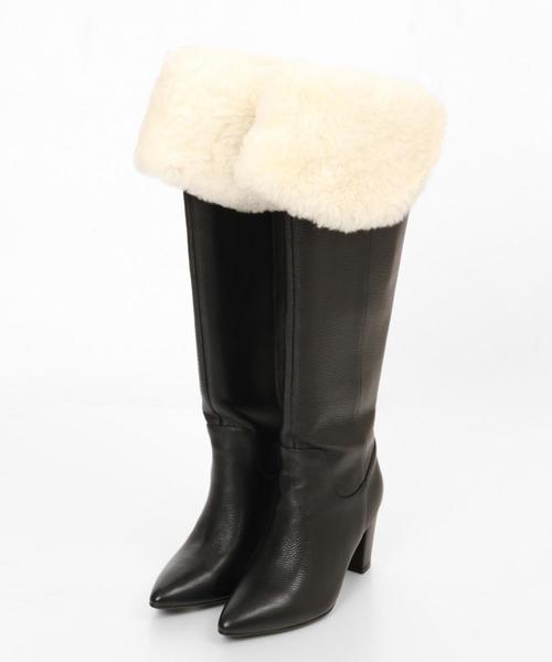 セール ボアニーハイブーツ ブーツ シューズ ブーツ Diagram ダイアグラム のファッション 人気機種