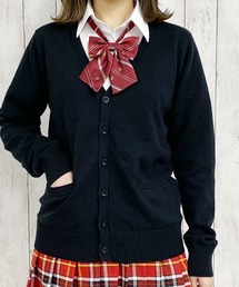 【制服コスプレ】Vネックカーディガン 単品(4色)