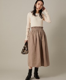 ADAM ET ROPE' | ドッキングニットワンピース(ワンピース)