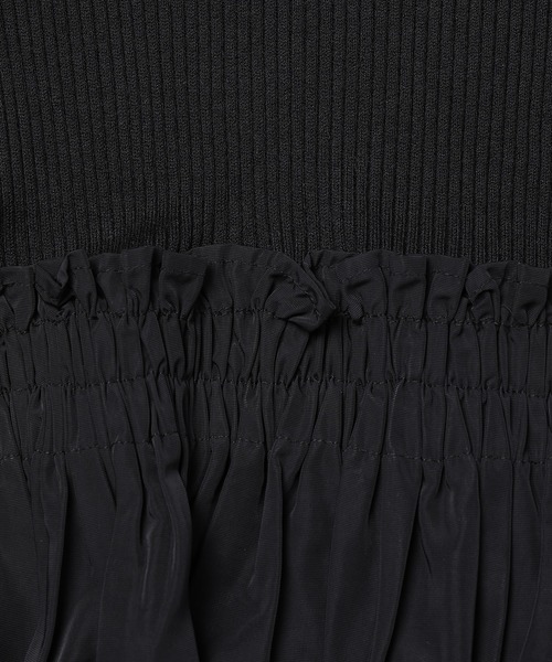 ADAM ET ROPE'(アダムエロペ)の「ドッキングニットワンピース(ワンピース・レディース・ブラック/ベージュ系その他3・FREE)」の14枚目の写真