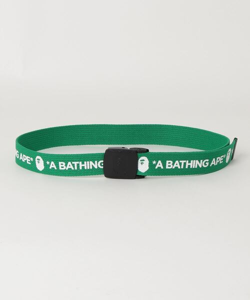 A BATHING APE（アベイシングエイプ）の「BAPE LOGO GI BELT K