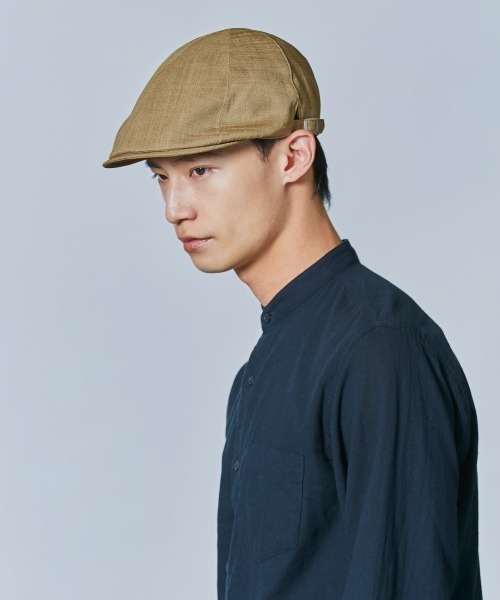 OVERRIDE（オーバーライド）の「【OVERRIDE】EASY CARE HUNTING / 【オーバーライド】イージーケア　ハンチング（ハンチング/ベレー帽・メンズ・グリーン/ベージュ/ダークベージュ/ネイビー・MEDIUM/LARGE）」の11枚目の写真