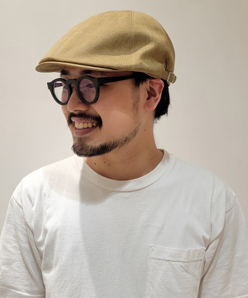 OVERRIDE（オーバーライド）の「【OVERRIDE】EASY CARE HUNTING / 【オーバーライド】イージーケア　ハンチング（ハンチング/ベレー帽・メンズ・グリーン/ベージュ/ダークベージュ/ネイビー・MEDIUM/LARGE）」の13枚目の写真