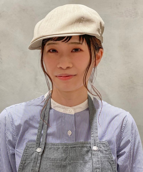 OVERRIDE（オーバーライド）の「【OVERRIDE】EASY CARE HUNTING / 【オーバーライド】イージーケア　ハンチング（ハンチング/ベレー帽・メンズ・グリーン/ベージュ/ダークベージュ/ネイビー・MEDIUM/LARGE）」の7枚目の写真