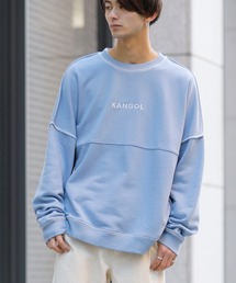 【 KANGOL × A.S.M コラボ 】 カンゴール ユニセックス T/C裏毛 スウェット オーバーサイズ ビッグ トレーナー