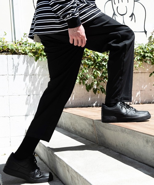 8(eight)(エイト)の「無地ワイドテーパードパンツ(スラックス・メンズ・ホワイト/ベージュ/ブラック/ベージュ系その他・MEDIUM/LARGE)」の12枚目の写真