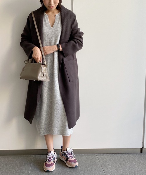 LOUNGEDRESS（ラウンジドレス）の「裏リブボンディングガウン（その他