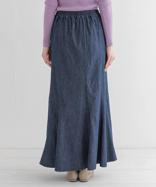 URBAN RESEARCH Sonny Label（アーバンリサーチサニーレーベル）の「デニムマーメイドスカート（スカート・レディース・ワンウォッシュ/インディゴブルー・36/38）」の12枚目の写真