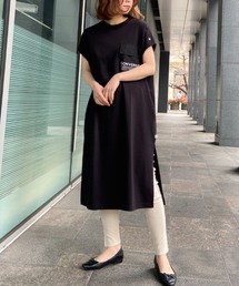 Converse コンバース レディース のワンピース ブラック 黒色系 半袖 通販 Zozotown