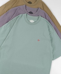 【Dickies/ディキーズ】ブランドロゴ ミニワッペン 半袖Tシャツ