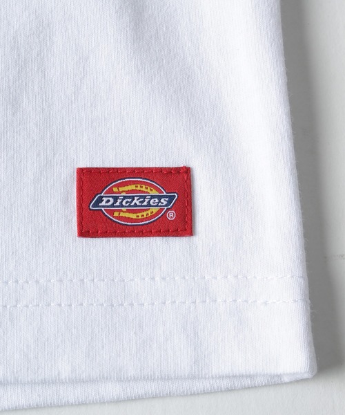 Dickies(ディッキーズ)の「【Dickies/ディキーズ】ブランドロゴ ミニワッペン 半袖Tシャツ(Tシャツ/カットソー・メンズ・ブラック/パープル/ベージュ/ホワイト/サックスブルー・M/L/XL)」の7枚目の写真