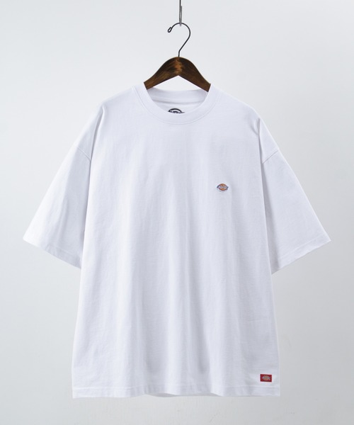 Dickies(ディッキーズ)の「【Dickies/ディキーズ】ブランドロゴ ミニワッペン 半袖Tシャツ(Tシャツ/カットソー・メンズ・ブラック/パープル/ベージュ/ホワイト/サックスブルー・M/L/XL)」の13枚目の写真