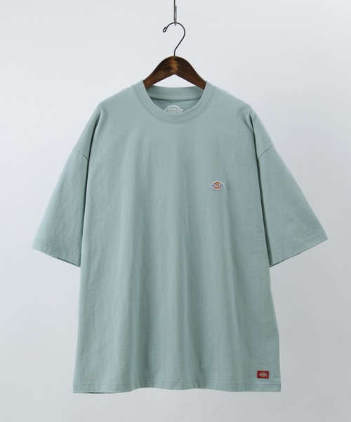 Dickies(ディッキーズ)の「【Dickies/ディキーズ】ブランドロゴ ミニワッペン 半袖Tシャツ(Tシャツ/カットソー・メンズ・ブラック/パープル/ベージュ/ホワイト/サックスブルー・M/L/XL)」の22枚目の写真