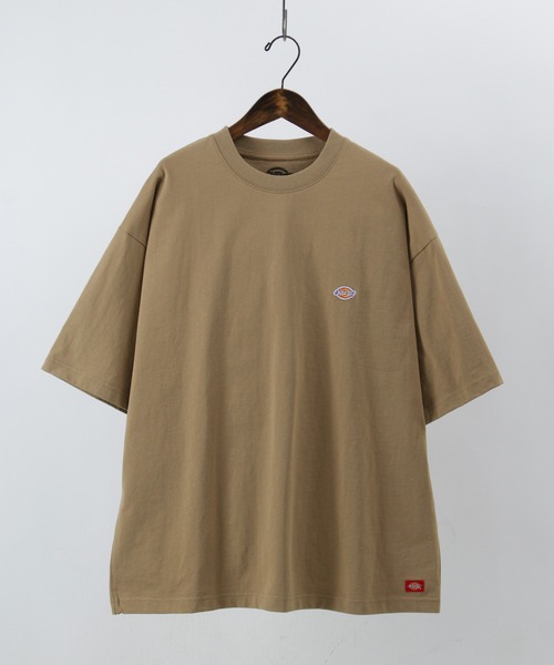Dickies(ディッキーズ)の「【Dickies/ディキーズ】ブランドロゴ ミニワッペン 半袖Tシャツ(Tシャツ/カットソー・メンズ・ブラック/パープル/ベージュ/ホワイト/サックスブルー・M/L/XL)」の19枚目の写真