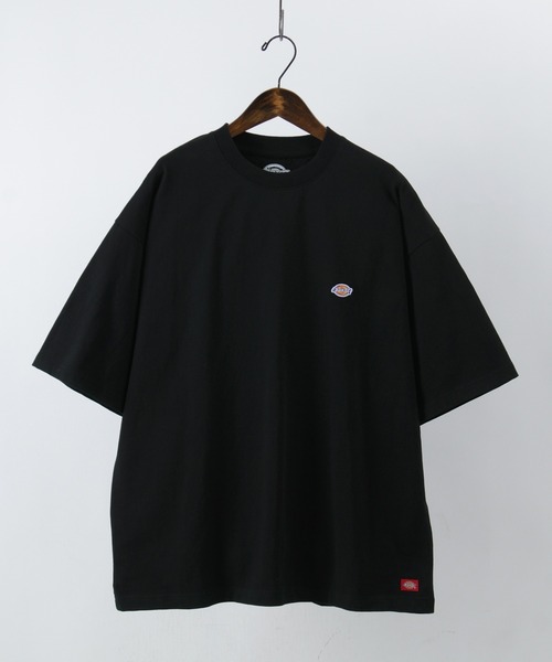 Dickies(ディッキーズ)の「【Dickies/ディキーズ】ブランドロゴ ミニワッペン 半袖Tシャツ(Tシャツ/カットソー・メンズ・ブラック/パープル/ベージュ/ホワイト/サックスブルー・M/L/XL)」の16枚目の写真