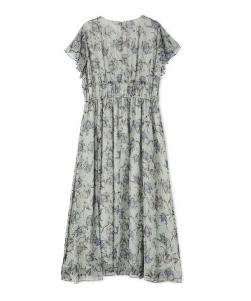 JILL STUART】新品 Mサイズ シルク100% 花柄 ミニワンピース