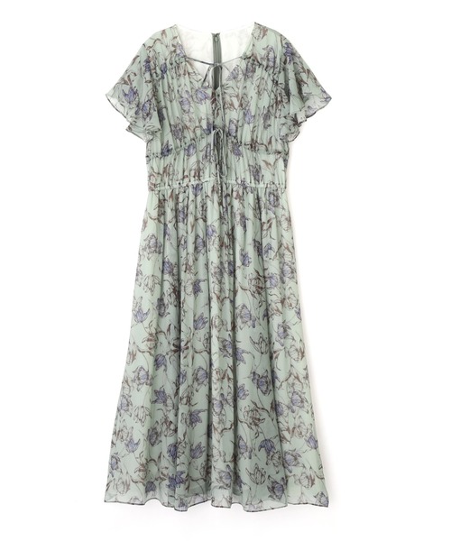 JILL STUART（ジルスチュアート）の「◆【WEB限定 サイズ：4 展開】エドナシルクフラワーワンピース（ワンピース・レディース・グレー/カーキ・2/4/0）」の10枚目の写真