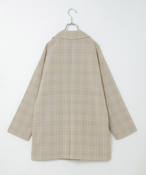 VENCEEXCHANGE（ヴァンスエクスチェンジ）の「ビックシルエットテーラードジャケット（テーラードジャケット・レディース・ベージュ/ピンク/ブラウン系その他・M）」の12枚目の写真