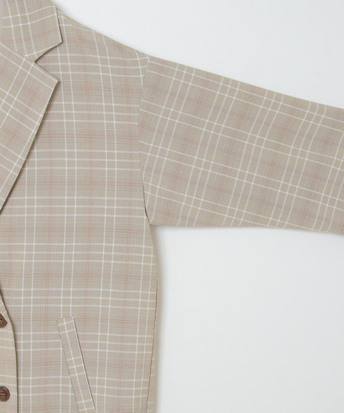 VENCEEXCHANGE（ヴァンスエクスチェンジ）の「ビックシルエットテーラードジャケット（テーラードジャケット・レディース・ベージュ/ピンク/ブラウン系その他・M）」の16枚目の写真