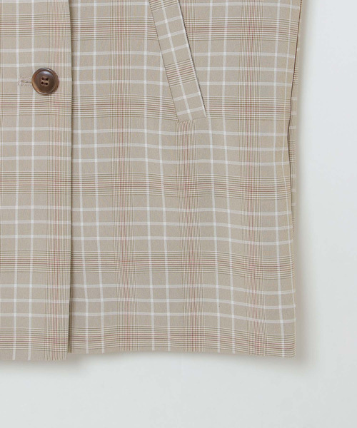 VENCEEXCHANGE（ヴァンスエクスチェンジ）の「ビックシルエットテーラードジャケット（テーラードジャケット・レディース・ベージュ/ピンク/ブラウン系その他・M）」の13枚目の写真