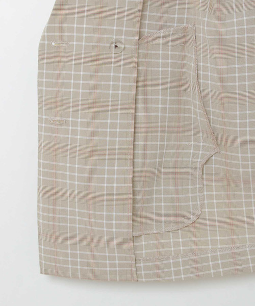 VENCEEXCHANGE（ヴァンスエクスチェンジ）の「ビックシルエットテーラードジャケット（テーラードジャケット・レディース・ベージュ/ピンク/ブラウン系その他・M）」の10枚目の写真