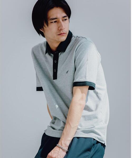 Resurrection ポロシャツ XXL ダークグリーン/ライムグリーン UNITED ARROWS LTD. OUTLET｜DUADRY CLEAN バーズアイ ボタン