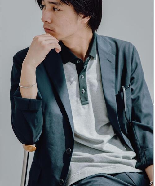 green label relaxing(グリーンレーベルリラクシング)の「【 WEB限定 】 < 機能性 / 吸水速乾・抗菌 > ★★ D/C コンビカラー ポロシャツ(ポロシャツ・メンズ・ネイビー/その他1/ホワイト/オリーブ/ブラック/その他2・S/XL/M/L/XXL)」の7枚目の写真