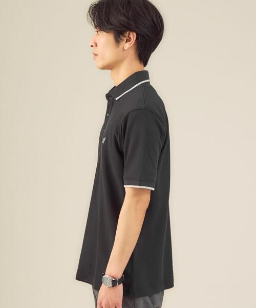 green label relaxing(グリーンレーベルリラクシング)の「【 WEB限定 】 < 機能性 / 吸水速乾・抗菌 > ★★ D/C コンビカラー ポロシャツ(ポロシャツ・メンズ・ネイビー/その他1/ホワイト/オリーブ/ブラック/その他2・S/XL/M/L/XXL)」の10枚目の写真
