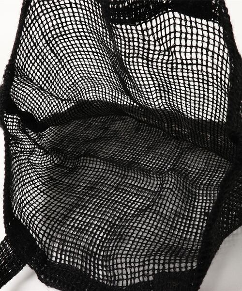 MAISON BENGAL（マイソンベンガル）の「【Maison Bengal/メゾンベンガル】トートバッグ 麻 ジュート かご（トートバッグ・レディース・ブラック/ベージュ・FREE）」の3枚目の写真