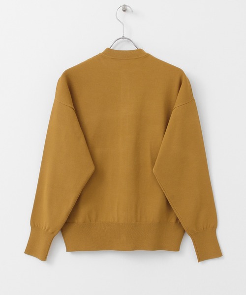 KBF+(ケービーエフプラス)の「KBF+ コンパクトニットカーディガン(カーディガン/ボレロ・レディース・ブラック/パープル/オフホワイト/キャメル・ONE)」の12枚目の写真