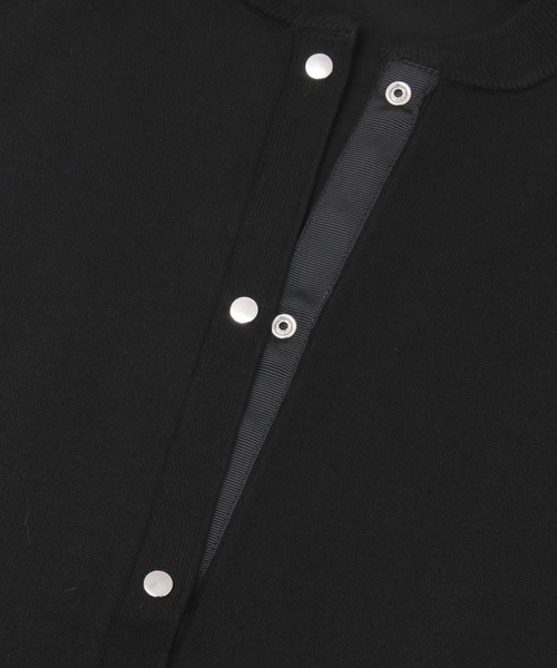 KBF+(ケービーエフプラス)の「KBF+ コンパクトニットカーディガン(カーディガン/ボレロ・レディース・ブラック/パープル/オフホワイト/キャメル・ONE)」の22枚目の写真