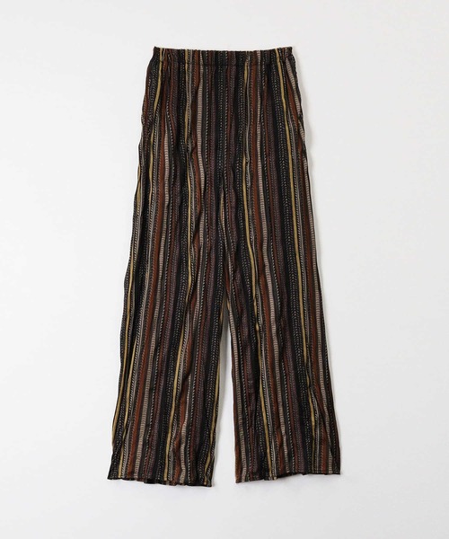 HONEYSUCKLE ROSE(ハニーサックルローズ)の「【HONEYSUCKLE ROSE】「nobee」 楽伸びSUMMERクリンクルパンツ(その他パンツ・レディース・ブラック×ホワイト/ベージュ/ライトベージュ/ブラウン/ダークベージュ/ブラック・L/S/M)」の22枚目の写真