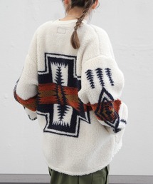 PENDLETON/ペンドルトン ボアジップアップカーディガン BOA ZIP UP CARDIGAN(ウィメンズ) 5105